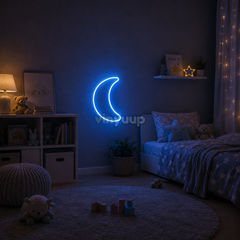 Vinyuup Ay - Dekoratif Neon Led Yazı Tabela