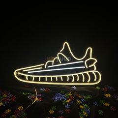 Vinyuup Dassler Yeezus Ayakkabı - Dekoratif Neon Led Yazı Tabela