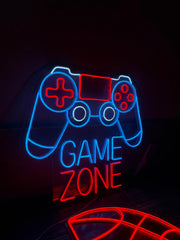 Vinyuup Game Zone - Dekoratif Neon Led Yazı Tabela