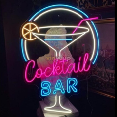 Vinyuup Kokteyl Bar - Dekoratif Neon Led Yazı Tabela
