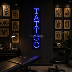 Vinyuup Piercing Tattoo- Dekoratif Neon Led Yazı Tabela