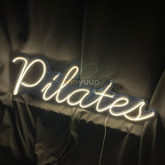 Vinyuup Pilates - Dekoratif Neon Led Yazı Tabela