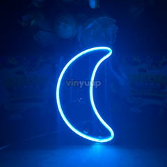 Vinyuup Ay - Dekoratif Neon Led Yazı Tabela