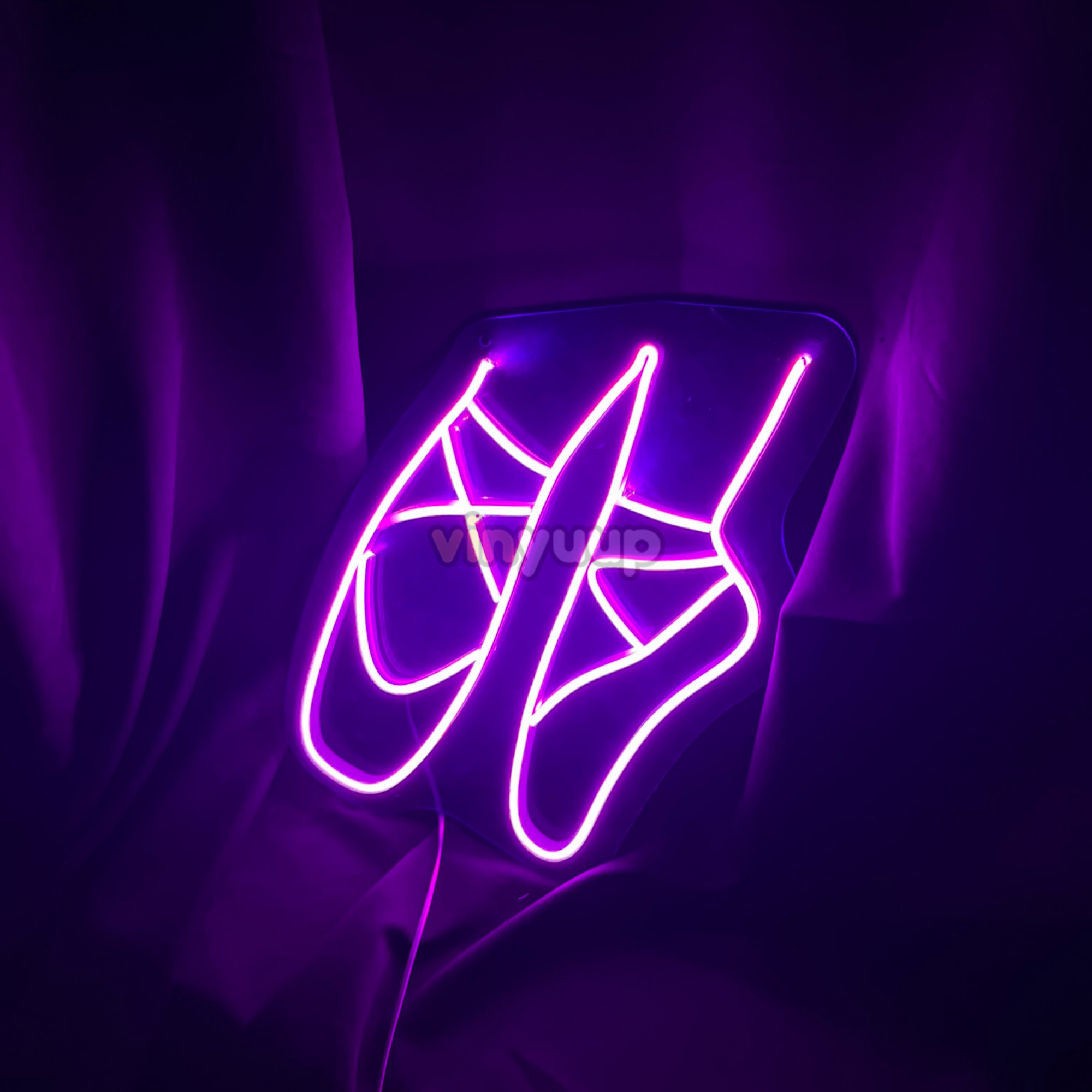 Vinyuup Balerin Babeti - Dekoratif Neon Led Yazı Tabela