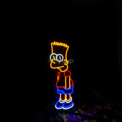 Vinyuup Bard Simpsons - Dekoratif Neon Led Yazı Tabela
