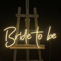 Vinyuup Bride To Be - Dekoratif Neon Led Yazı Tabela