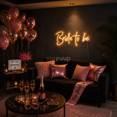 Vinyuup Bride To Be - Dekoratif Neon Led Yazı Tabela