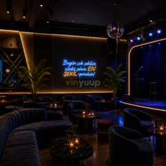 Vinyuup Bugün Çok Şekilsin Çünkü Şehrin En Şekil Yerindesin - Dekoratif Neon Led Yazı Tabela