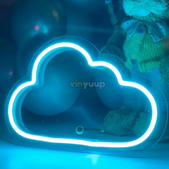 Vinyuup Bulut - Dekoratif Neon Led Yazı Tabela