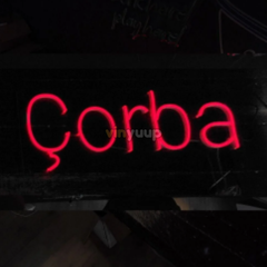 Vinyuup Çorba - Dekoratif Neon Led Yazı Tabela