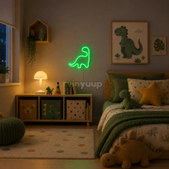 Vinyuup Dinazor - Dekoratif Neon Led Yazı Tabela
