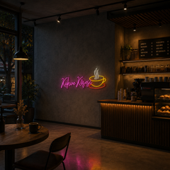 Vinyuup Kahve Köşesi - Dekoratif Neon Led Yazı Tabela