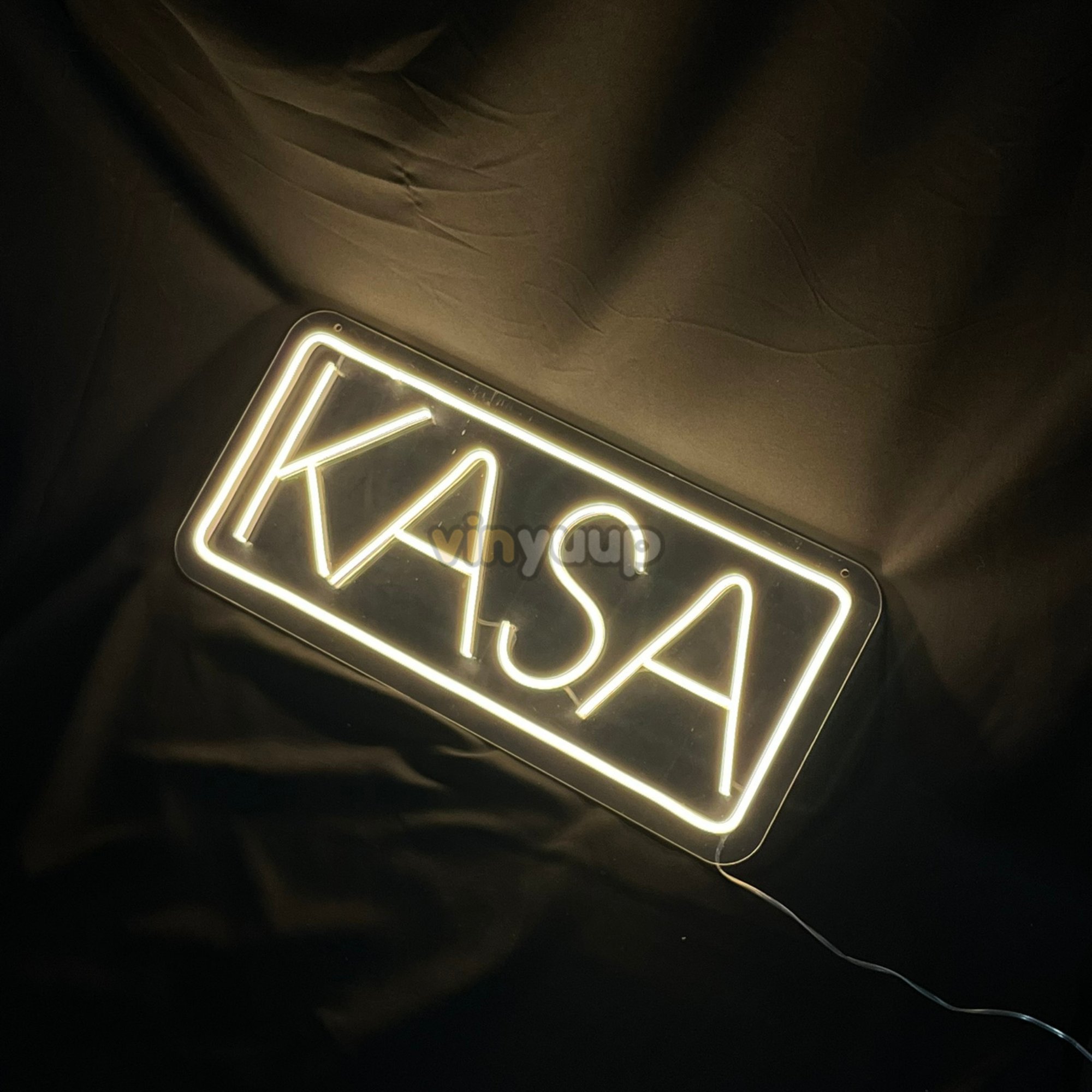 Vinyuup Kasa - Dekoratif Neon Led Yazı Tabela