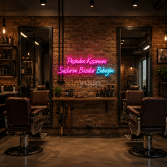 Vinyuup Peşinde Koşamam - Dekoratif Neon Led Yazı Tabela