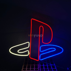 Vinyuup Playstation - Dekoratif Neon Led Yazı Tabela