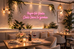 Vinyuup Bugün Çok Güzelsin Çünkü Şehrin En iyisindesin - Dekoratif Neon Led Yazı Tabela