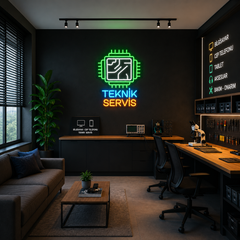 Vinyuup Teknik Servis - Dekoratif Neon Led Yazı Tabela
