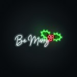 Be Merry Neon Led Işıklı Tablo