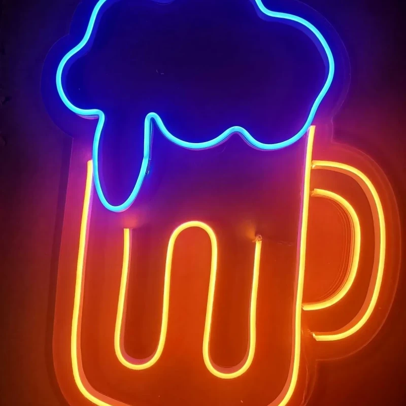 Beer Neon Led Işıklı Tablo v2