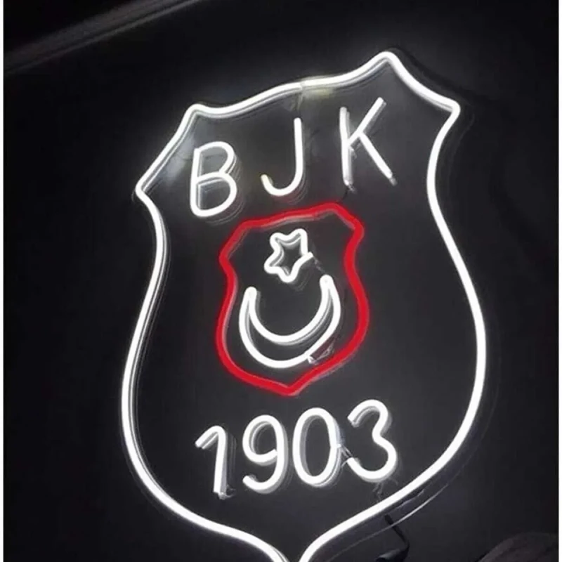 Beşiktaş Logo Neon Led Işıklı Tablo