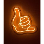 El İşareti Neon Led Işıklı Tablo