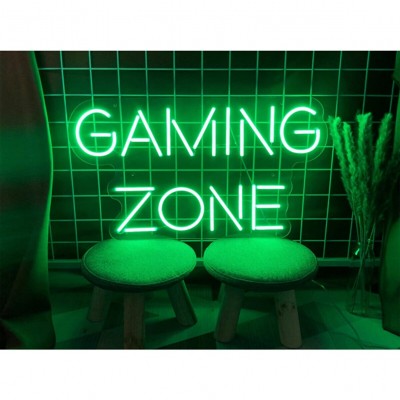 Gaming Zone Neon Led Işıklı Tablo