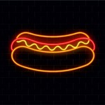 Sosisli Neon Led Işıklı Tablo