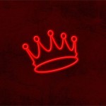 Kral Tacı Neon Led Işıklı Tablo v3