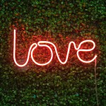 RGB Love Neon Led Işıklı Tablo