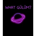 What Gülüm? Yazılı Neon Led Işıklı Tablo